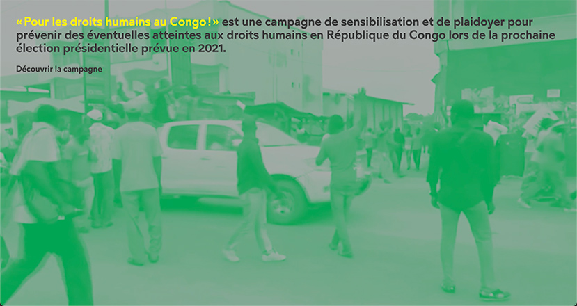Campagne pour le respect des droits humains en République du Congo